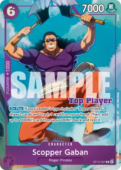 Scopper Gaban (CS 26-27 Top Player Pack Vol. 1)