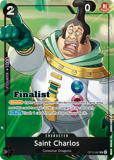 Saint Charlos (Finalist Card Set Vol. 1)
