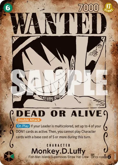 Monkey.D.Luffy (Wanted Poster)