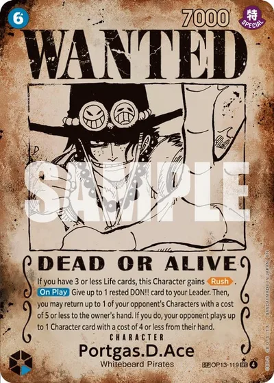Portgas.D.Ace (Wanted Poster)