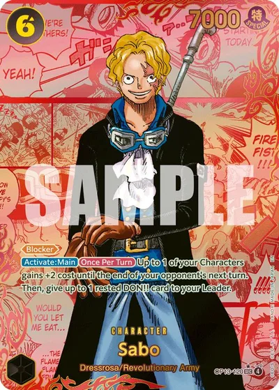 Sabo (Red Super Alternate Art)