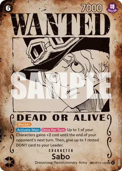 Sabo (Wanted Poster)