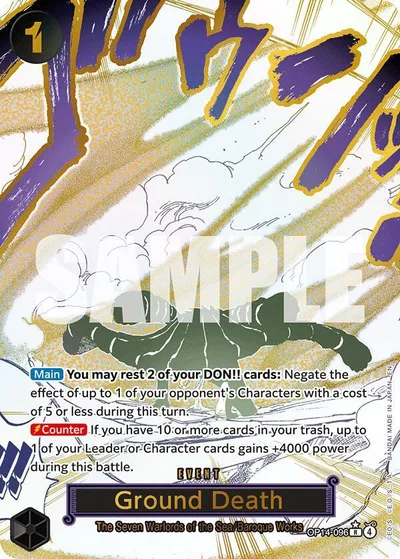 Ground Death (Alternate Art)
