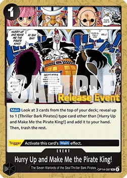 Hurry Up and Make Me the Pirate King!