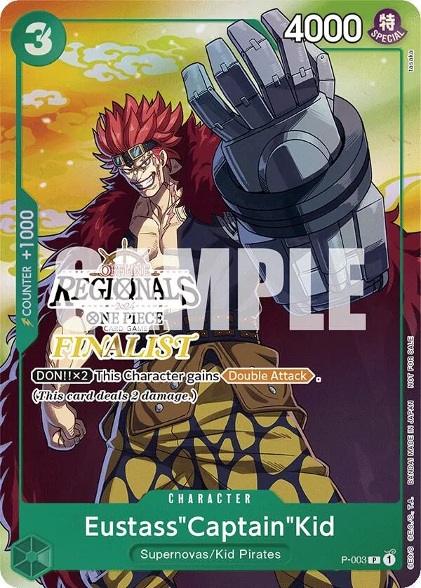 Eustass"Captain"Kid (Online Regional 2024 Vol. 2) (Finalist)