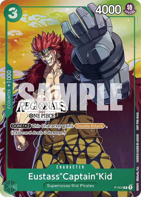 Eustass"Captain"Kid (Online Regional 2024 Vol. 2) (Participant)