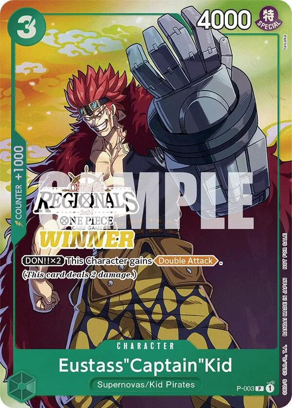 Eustass"Captain"Kid (Offline Regional 2024 Vol. 2) (Winner)