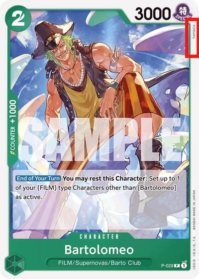 Bartolomeo (Reprint)