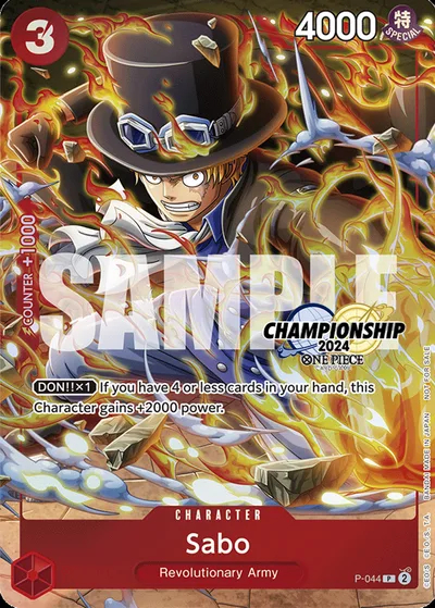 Sabo (CS 2024 Event Pack Finalist)