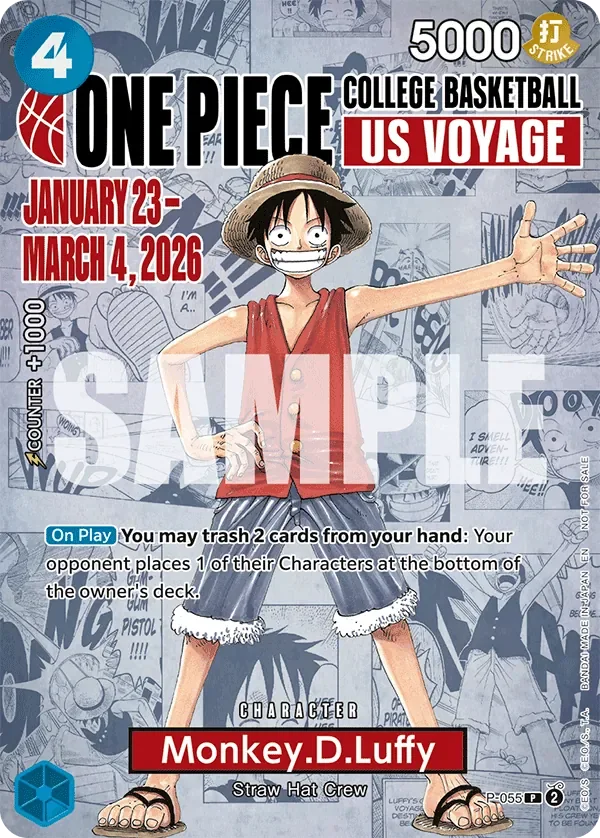 Monkey.D.Luffy (College Basketball US Voyage)