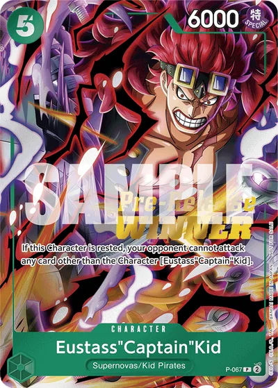 Eustass"Captain"Kid (OP-07 Pre-Release Tournament) (Winner)