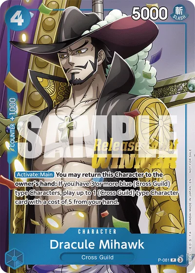 Dracule Mihawk (OP11 Release Event Winner)