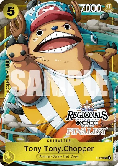 Tony Tony.Chopper (Online Regional Finalist Card Set 2025 Vol.2)
