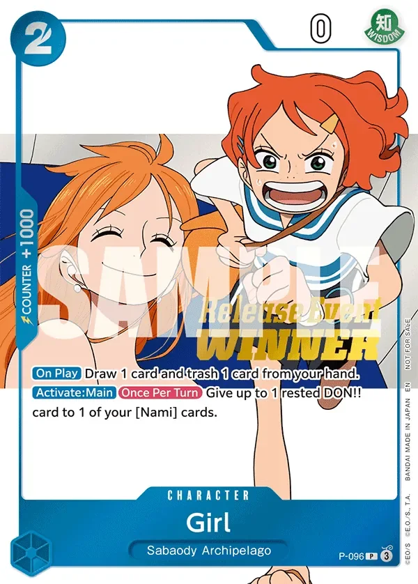 Girl (OP14 Release Event Winner)