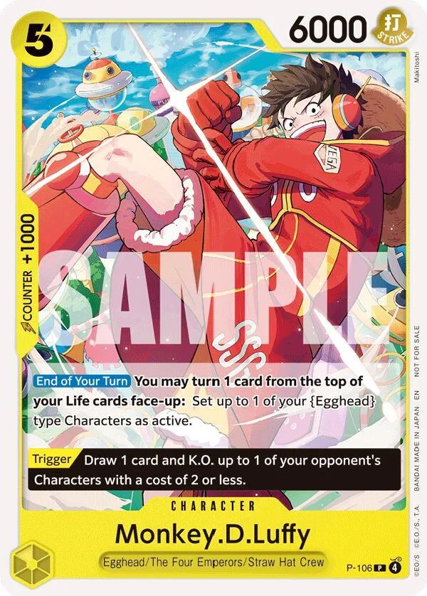 Monkey.D.Luffy (Store Tournament 2025 Vol. 4)
