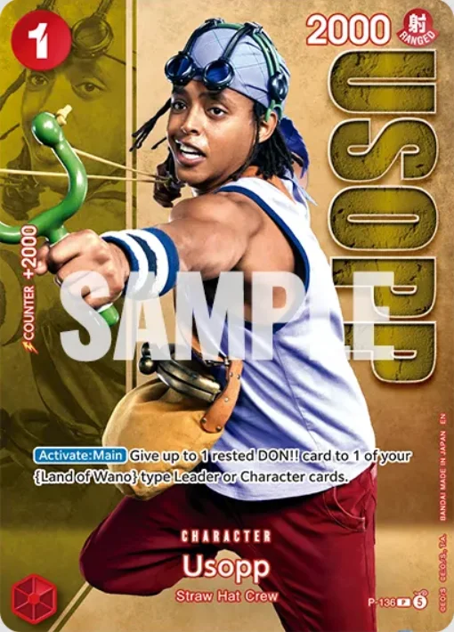 Usopp (Premium Card Collection -Live Action Edition Vol.2 Straw Hat Crew-)