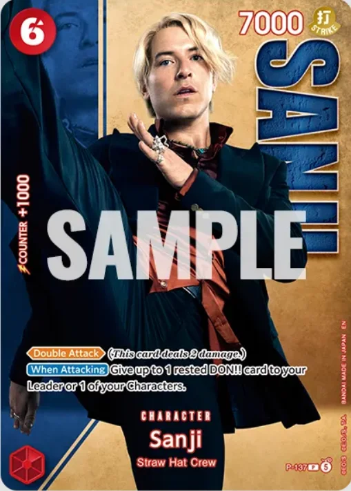 Sanji (Premium Card Collection -Live Action Edition Vol.2 Straw Hat Crew-)