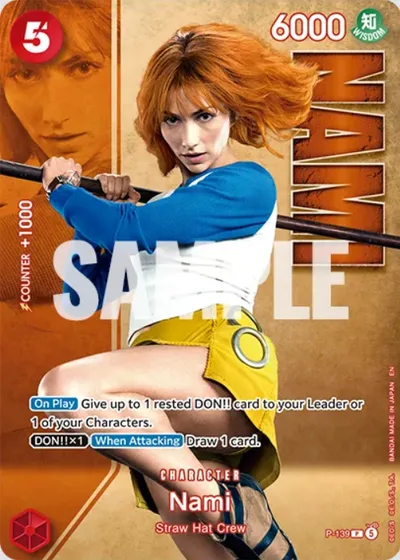 Nami (Premium Card Collection -Live Action Edition Vol.2 Straw Hat Crew-)
