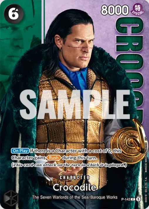 Crocodile (Premium Card Collection -Live Action Edition Vol.2 Baroque Works-)