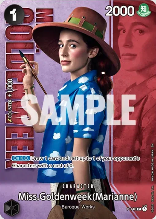 Miss.Goldenweek (Marianne) (Premium Card Collection -Live Action Edition Vol.2 Baroque Works-)