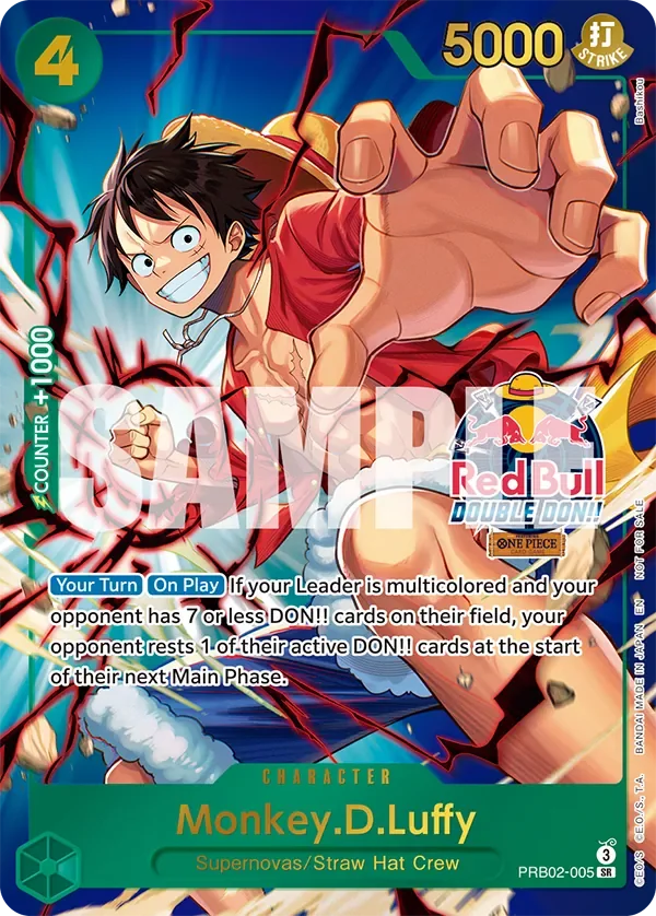 Monkey.D.Luffy (Red Bull Double Don!!) (Winner)
