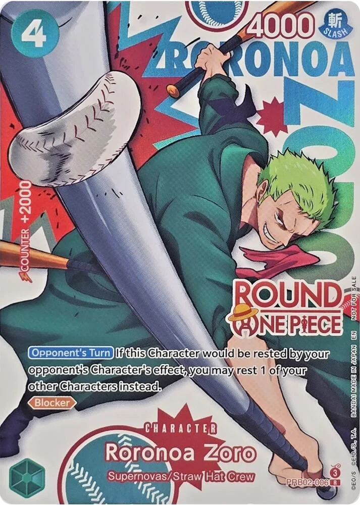 Roronoa Zoro (Round 1 Promo)