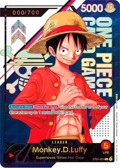Monkey.D.Luffy (Serial Number)