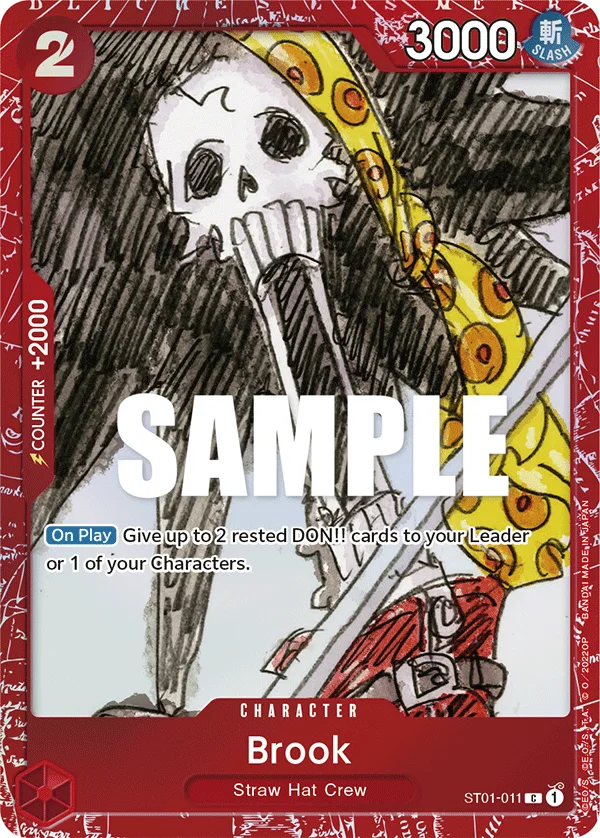 Brook (Premium Card Collection -ONE PIECE FILM RED Edition-)