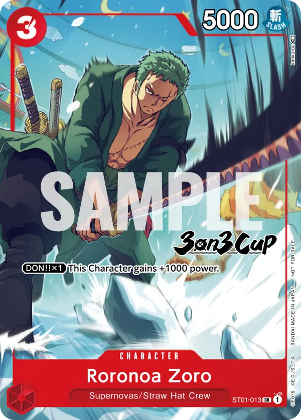 Roronoa Zoro (3-on-3 Cup) (Participant)