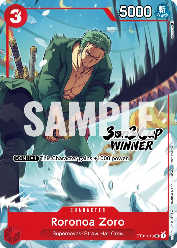 Roronoa Zoro (3-on-3 Cup) (Winner)