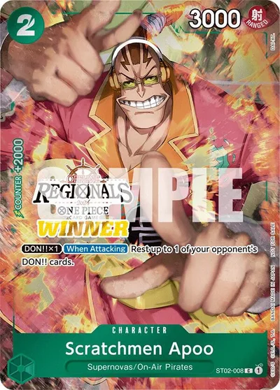 Scratchmen Apoo (Offline Regional 2024) (Winner)