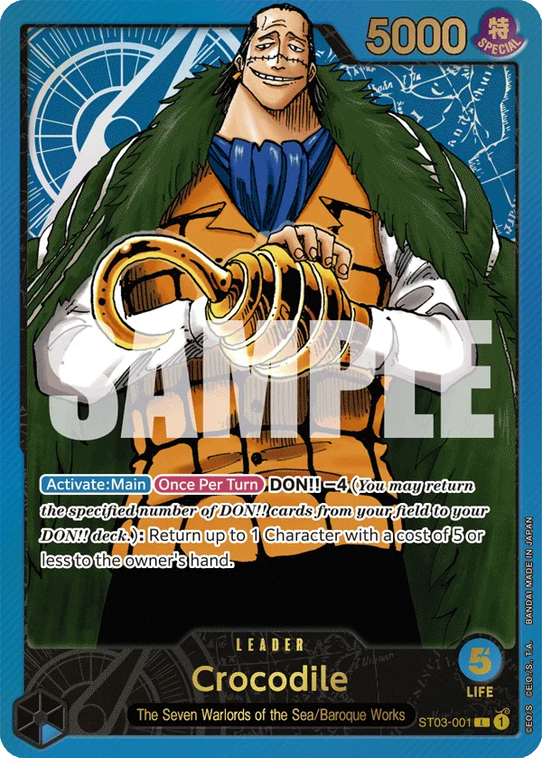 Crocodile (Premium Card Collection -Leader Collection-)
