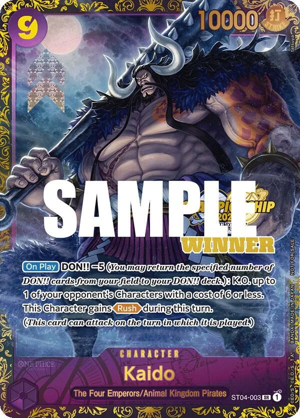 Kaido (CS 2023 Trophy Card) (Winner)