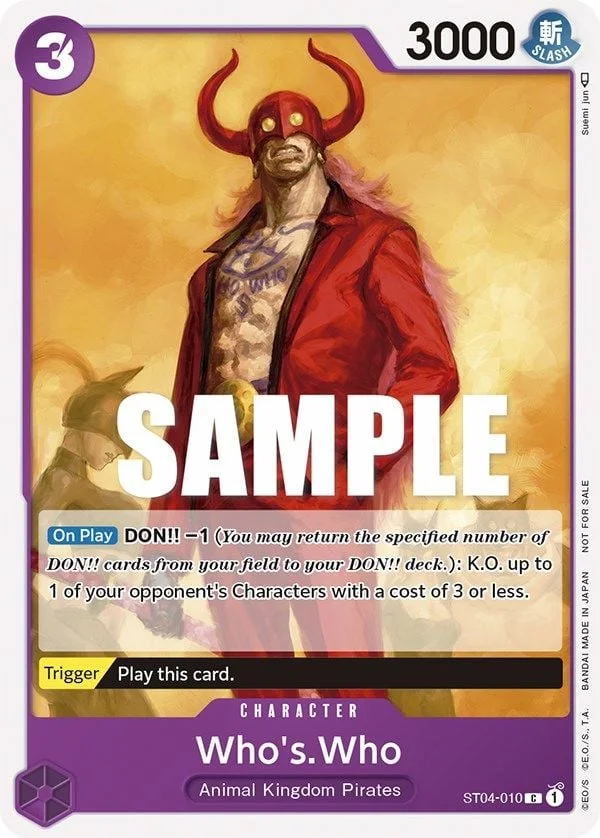 Who's.Who (Tournament Pack Vol. 3) (Participant)