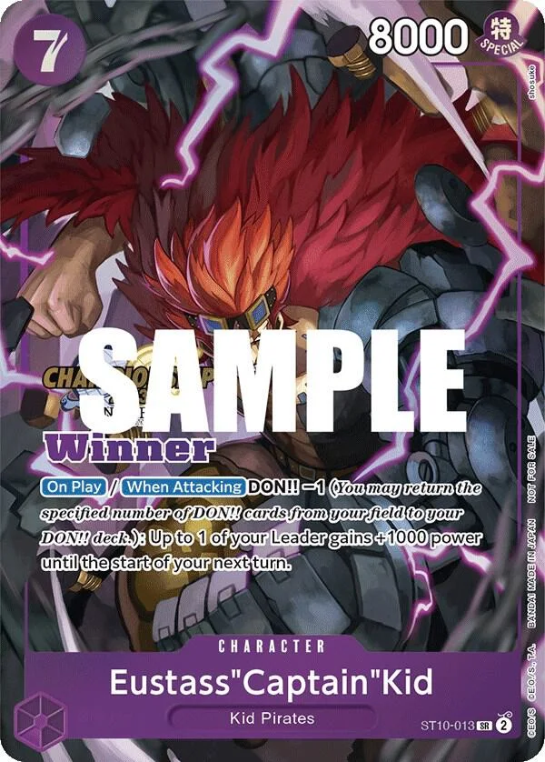 Eustass"Captain"Kid (CS 2023 Top Players Pack) (Winner)