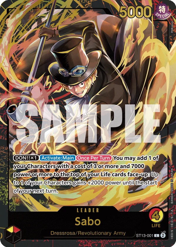 Sabo (Premium Card Collection -Leader Collection-)