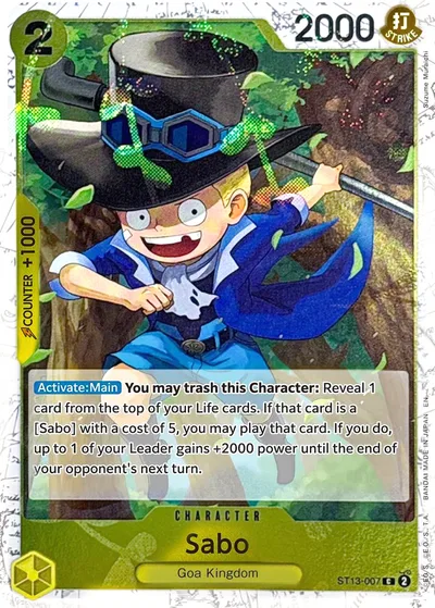 Sabo (Pirate Foil)