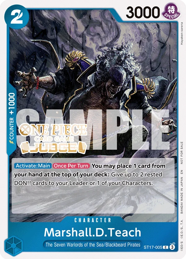 Marshall.D.Teach (Judge Pack Vol. 7)
