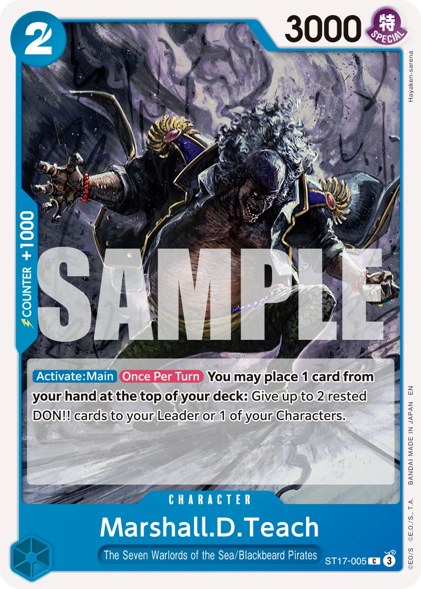 Marshall.D.Teach (Pirate Foil)