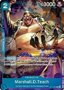 Marshall.D.Teach (Seven Warlords of the Sea Binder Set)