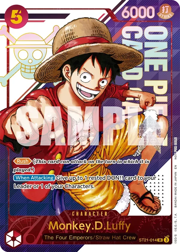Monkey.D.Luffy (3rd Anniversary Treasure Campaign Pack)