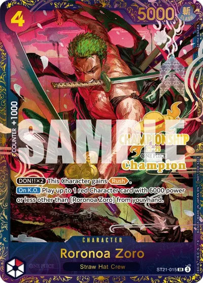 Roronoa Zoro (CS 25-26 1st Place)
