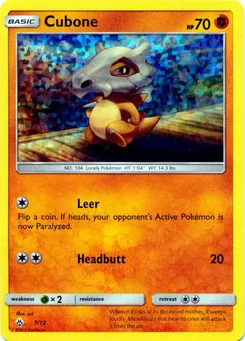 Cubone 7/12
