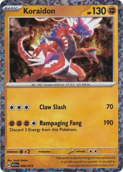 Koraidon 8/15
