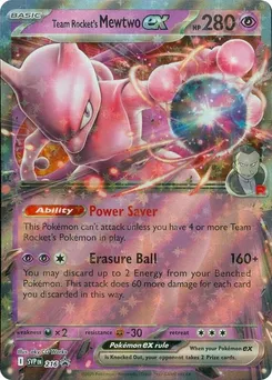 Team Rocket's Mewtwo ex 216/225