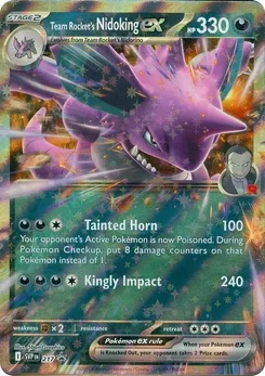 Team Rocket's Nidoking ex 217/225