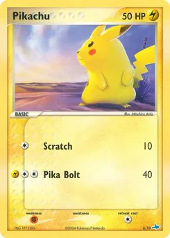 Pikachu 6/10