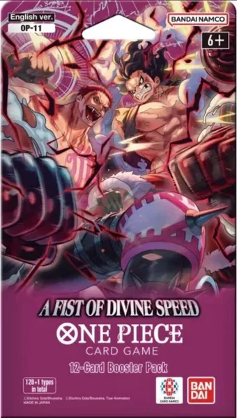 A FIst of Divine Speed Sleeved Booster