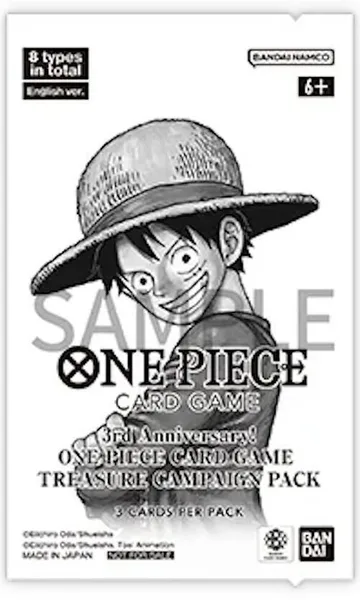 3rd Anniversary! One Piece Treasure Campaign Pack