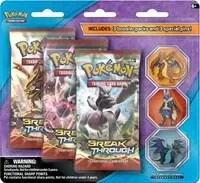 BREAKthrough: Mega Evolution Three Pin 3-Pack Blister